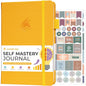 Clever Fox Self Mastery Journal – Guided Daily Reflection & Self Improvement Journal with Prompts – Journaling Notebook for Women & Men (Amber Yellow) - color: Amber Yellow