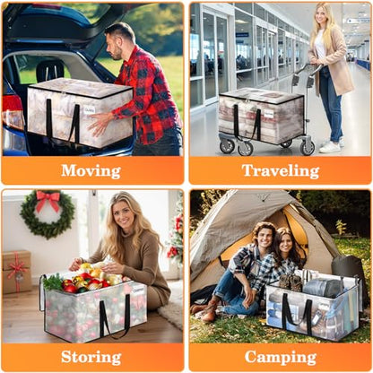 Extra Large Heavy Duty Moving Bags, Storage Bags with Strong Zippers & Handles, Packing Bags for Moving Essentials, Ideal Storage Tote for Home, Dorm & Storage Solutions, 76L, 8 Packs, Clear - size: 76L