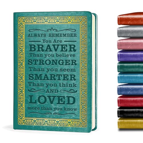 JOHSBYD Journal for Women - Inspirational Writing Journal with Prompts, Gratitude & Self Love Notebook for Daily Reflection, Mindful Diary for Ladies, Graduation Gift for Women, Mom, Friends (Green) - color: Green