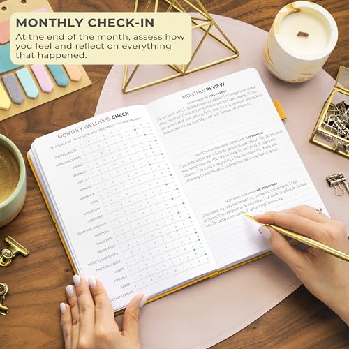 Clever Fox Gratitude Journal – Happiness, Positivity & Affirmation Daily Journal – Inspirational Daily Notebook – 3 Months, A5 (Amber Yellow) - color: Amber Yellow, size: A5 (5.8″ x 8.3″)
