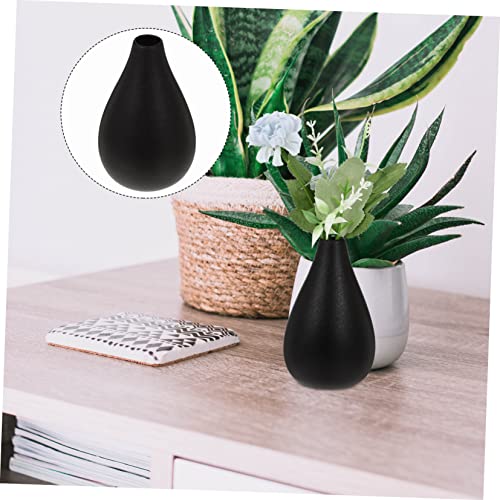 Garneck 2pcs Meditation Zen Ceramics Vase Minimalist Flower Vase for Home Decor Elegant Desktop Accent Water for Zen Rooms Tearooms