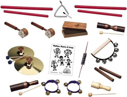Hohner Kids Percussion Blocks, Neutral (MTS-15)
