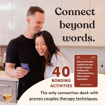 Partners are Human | 140 Conversation Cards to Help Deepen Romantic Relationships | Card Game for Bonding & Communication | Therapy for Adults - style: Partners Are Human