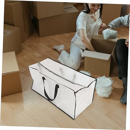 LIFKOME 1pc Heavy Duty Storage Bag for Moving Travel Comforter Packing Tote Handles Capacity Multi-purpose Organizer for Home Outdoor Use