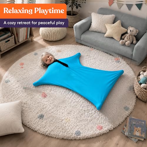 Special Supplies Sensory Body Sock Full-Body Wrap to Relieve Stress, Stretchy, Breathable Cozy Sensory Sack for Boys, Girls - size: Small (Pack of 1)