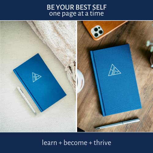Self-Mastery Journal for Men - Gratitude Journals – 5 Minute Journal - Reflection Manifestation Journals for Mindfulness – Self Care Journal – Goal / Guided Gratitude Journal for Women & Men - color: Ocean Blue