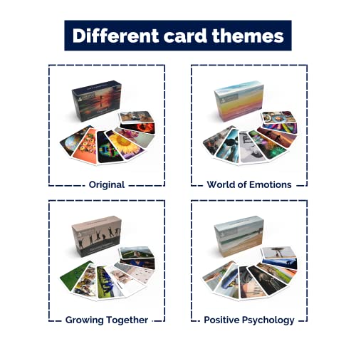 metaFox - Coaching Cards - Picture Card Set ORIGINAL - Prompt cards for coaching, therapy & workshops - motivational cards for reflection, as coaching tools & therapy tools
