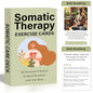 Somatic Therapy Exercise Cards - 40 Mindfulness Cards with Simple Practices, Coping Skills for Nervous System Regulation to Relieve Stress, Trauma Release and Reconnect with Your Body - 3.9”x5.9”