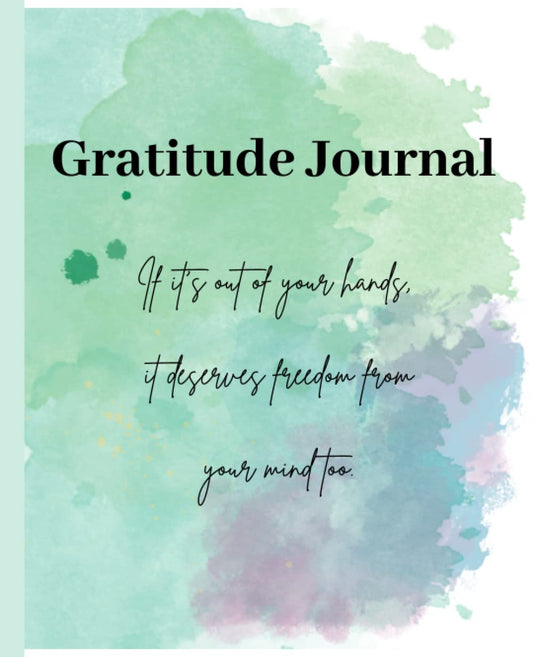 Gratitude Journal: Watercolor Gratitude Journal | 110 pages, 7.5 x 9.25"