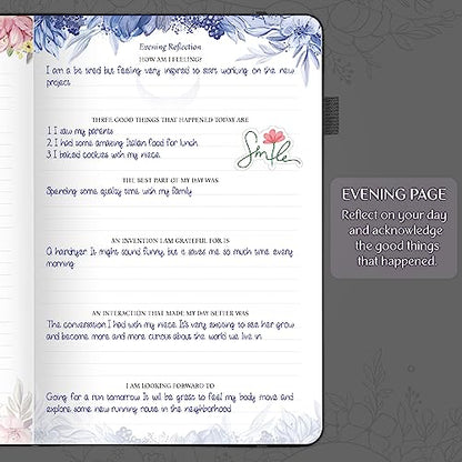 Legend Gratitude Journal – Guided Daily Journal to Foster Positivity & Happiness – Grateful Notebook to Write In – Inspirational Affirmation & Thankful Notebook – Hardcover (Black) - color: Black debossed