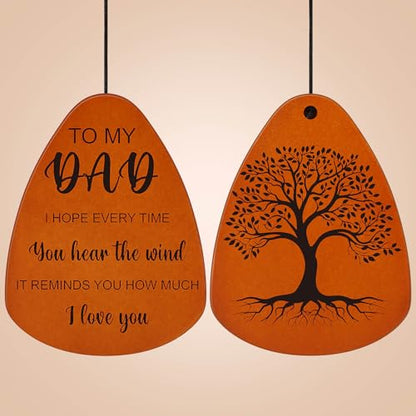 Dad Birthday Gifts from Daughter Son, Dad Gifts for Birthday, Fathers Day, Thanksgiving, Christmas, 32 Inch Wind Chimes Gift for Home Decor - size: Dad