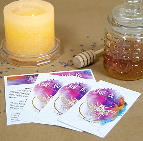 Just Be - The Wellness Deck: Card Deck for Guidance, Motivation and Inspiration. Great for Therapy and Building self-Esteem. GT3421