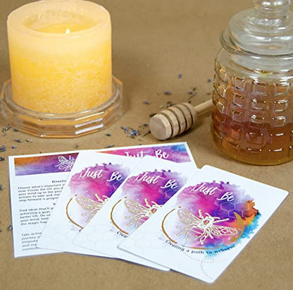Just Be - The Wellness Deck: Card Deck for Guidance, Motivation and Inspiration. Great for Therapy and Building self-Esteem. GT3421