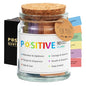 Positive Affirmations Jar,Positive Affirmation Cards for Women,Inspirational Encouragement Cards,Thoughtful Birthday Gifts for Women Men Friends Teens Kids,Motivational Desk Decor for Coworkers Boss - style: Positive