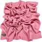 CJ Apparel Solid Color Fringe Design Fringe Shawl Scarf Wrap Stole Throw Head Wrap Pashmina Gift Hand Made in Nepal New - color: Rose Pink Fc1110