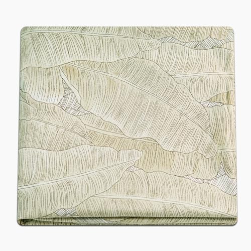 ZonLi Futon Mattress Cover 100% Cotton Queen Size for Japanese Floor Futon Mattress with Zipper,Tatami Floor Sleeping Mat Cover,Super Soft and Machine Washable (64‘’x84‘’, Hand-Drawn Leaf Patterns) - color: Light Grey, size: Queen