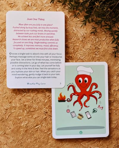 33 Mindfulness Cards & Mindfulness Tools | Best Mental Health Gifts for Women & Men | Mental Health Stocking Stuffers | Self Care for Anxiety and Stress Relief