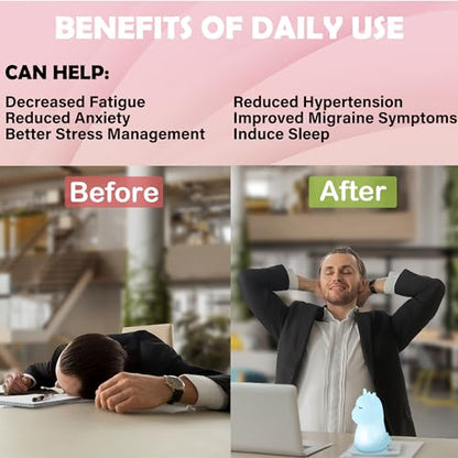 Breathing Loong Guided Visual Breathing Light for Mindfulness Relief | Relaxation Tool | Focus Meditation Device & Calming Night Light | Ideal for All Ages, Home & School Use (Loong) - size: Loong