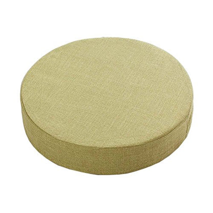 FANCY PUMPKIN Japanese Futon Seat Mat Yoga Meditation Floor Pillow Zafu Buddhist Mat, Light Green