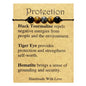 yfstyle Crystal Healing Stones Bracelets for Women & Men - Amethyst Anxiety Protection Bracelets - Natural Gemstones Jewelry Gifts - color: Protection