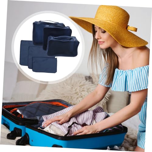 Efficient Storage Bag for Clothes Blanket Luggage Oxford Windowed Organizer Bag for Closet