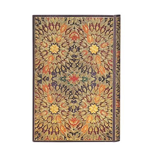 Fire Flowers Mini Unlined Hardcover Journal, 240pg, 120GSM by Paperblanks (Fire Flowers)