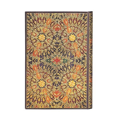 Fire Flowers Mini Unlined Hardcover Journal, 240pg, 120GSM by Paperblanks (Fire Flowers)