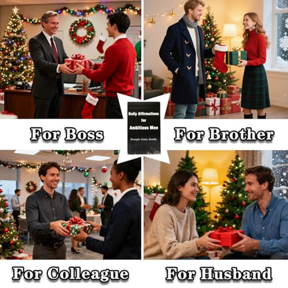 Daily Affirmation Cards for Men – Unique Inspirational Gifts for Husband, Boyfriend, Son, Dad & Friends - color: For Men