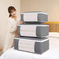 XL Large Capacity Non-Woven Fabric Storage Bag - New Packing Bag for Clothes and Quilts,Dark Gray - color: Dark Gray