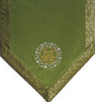Altar Cloth Or Wall Hanging - Embroidered w/Brocade Silk Trims - Double Happiness - color: Double Happiness
