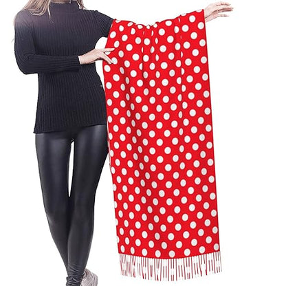 Supdreamc Cashmere Feel Scarf Soft Women Warm Cozy Scarves Multiple Colors - color: Picture (197)