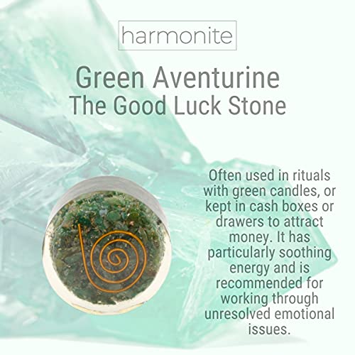 4 Meditation Crystals and Healing Stones. Relaxation Gift Set. Black Tourmaline, Green Aventurine, Selenite and Amazonite Crystal Stress Relief, Self Care Healing Crystals
