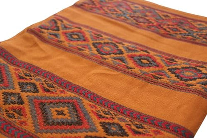 Handloom Wool Meditation Shawl, Oversized Wrap Throw, Gift for Men and Women - color: Ht-fine08