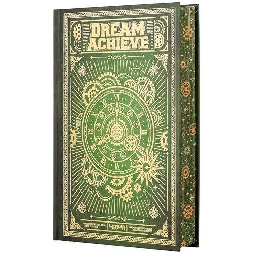 Blank Journal Notebook with Sprayed Edges - 288 Pages,100gsm Thick Paper, Unlined Vintage Journal for Men Women, A5 Hardcover Plain Sketchbook for Drawing, Writing, Dream Journal & Art Gift