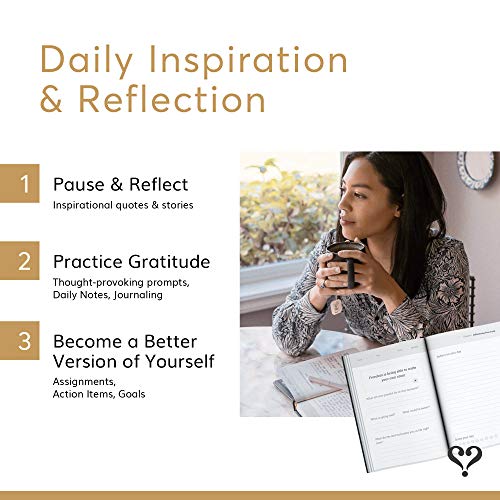 Vertellis Chapters | 13-Week Self Care Journal | 3-in-1 Gratitude Journal, Inspirational Writing Notebook, Guided Diary | Daily Reflection Journal for Mindfulness & Build Emotional Intelligence