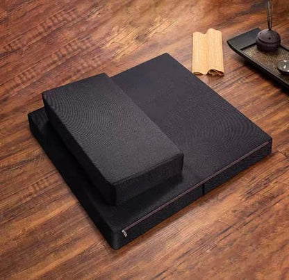 Meditation Mats,Meditation Meditation Mats, Futons, Household Folding, Thickened Fabrics, Coconut Palm, Kneeling Mats(Size:24x24inch,Color:Light brown1) - color: Light Brown1, size: 24x24inch