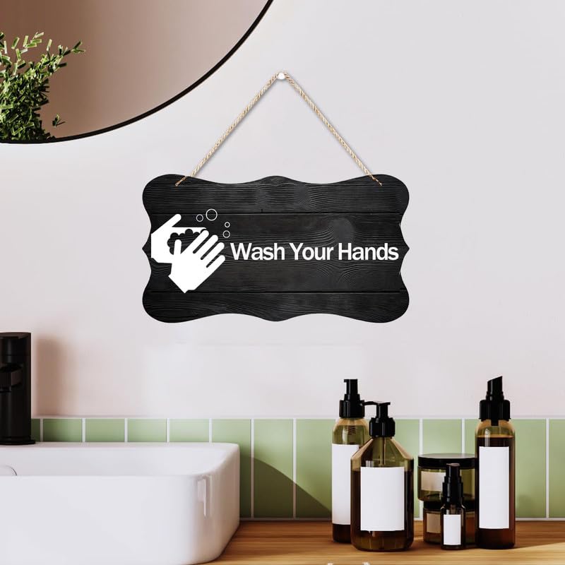 Compladeta Wooden Decor Meditation In Session Wood Namaste Ohm Om Sign Wooden Sign Rustic Wood Wall Entryway Plaque For Bedroom Living Room Decor 12X6 In