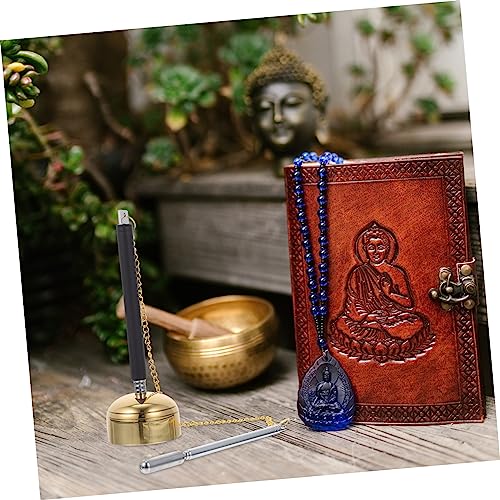 ERINGOGO 1Pc Flexible Meditation Sound Chime Praying Instrument for Temple Rituals Delicate Chime for for Meditation Dharma Practices