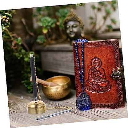 ERINGOGO 1Pc Flexible Meditation Sound Chime Praying Instrument for Temple Rituals Delicate Chime for for Meditation Dharma Practices