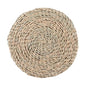 Meditation Cushions Yoga Cushion Meditation florensi Meditation Cushion Round Straw Cushion Yoga Meditation Cushion Silk Padding Floor Mat (Khaki1)