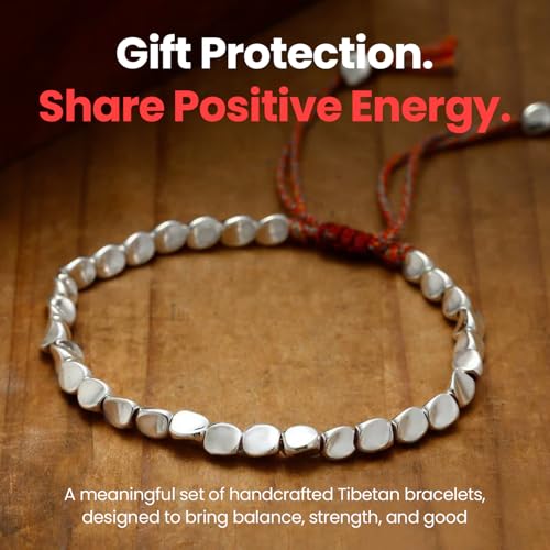 Buddha & Karma Tibetan Copper Beads Bracelet – Handmade Energy Healing for Strength, Balance & Protection – Adjustable Spiritual for Men & Women - color: Best Seller Bundle