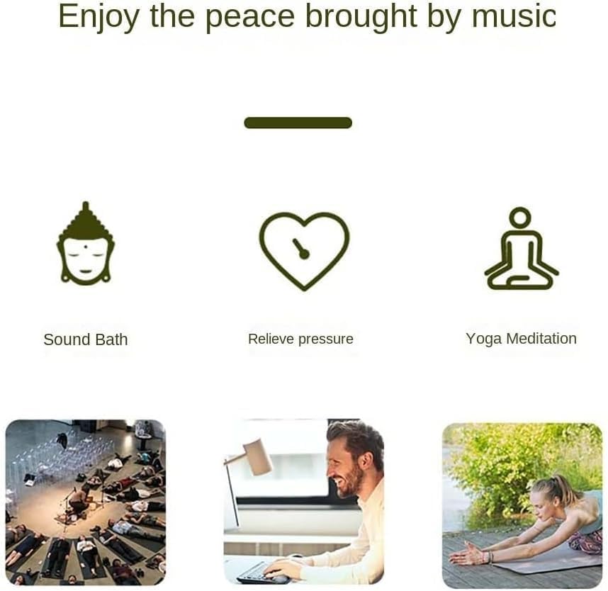 Sound Healing Instrument - 9 Tone Handy Chime for Sound Meditation with Free Mallet