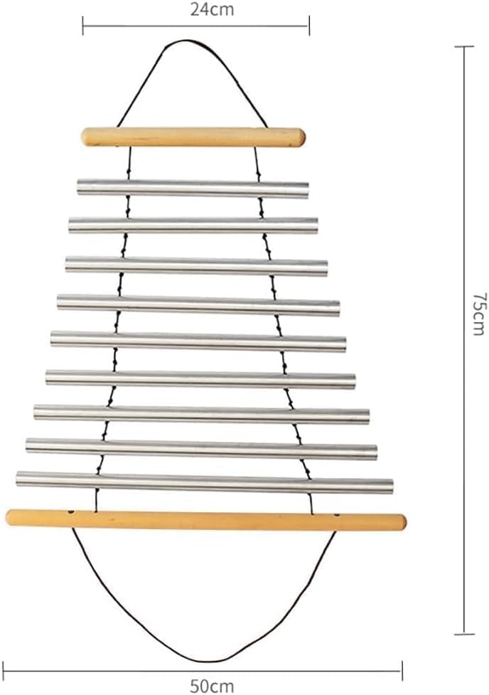 Sound Healing Instrument - 9 Tone Handy Chime for Sound Meditation with Free Mallet