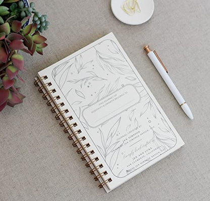 Flourish // Wellness Journal for women, Self Care Journal, Mindfulness Journal, Positivity Journal, Gratitude Journal, Daily Journal, Inspirational