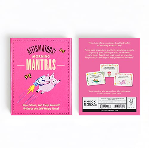 Affirmators! Mantras Morning Day Affirmation Cards Deck: 30 Cards