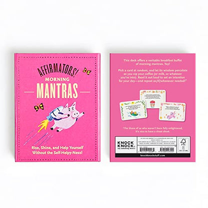 Affirmators! Mantras Morning Day Affirmation Cards Deck: 30 Cards