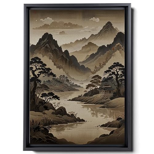 Japanese Wall Art, Minimalist Wall Art, Neutral Abstract Art, Modern Minimalist, Zen Wall Art, Zen Printed Wall Art, Japanese Art Print, Wall Art Canvas, Wall