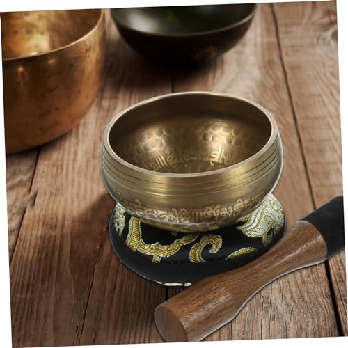 Yoga Props Meditation Bowl Set Buddha Sound Bowl for Meditation Portable