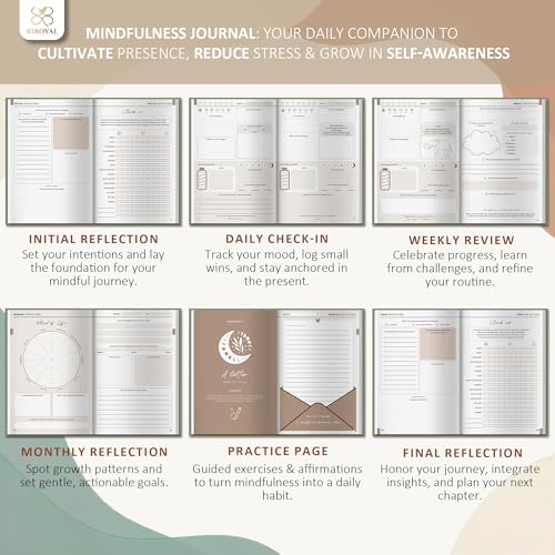 BIROYAL 5 Minute Gratitude Journal 2026 - Undated Daily Gratitude Journal for Women - 20 Weeks 5 Minute Guide Journals - Daily Journals with Prompts for Happiness, Mindfulness & Reflection - Self Care Gift - color: Green