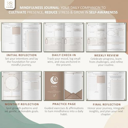 BIROYAL 5 Minute Gratitude Journal 2026 - Undated Daily Gratitude Journal for Women - 20 Weeks 5 Minute Guide Journals - Daily Journals with Prompts for Happiness, Mindfulness & Reflection - Self Care Gift - color: Green